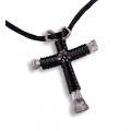 Black Cross Necklace
