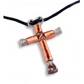 Copper Cross Necklace