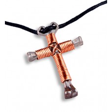Copper Cross Necklace